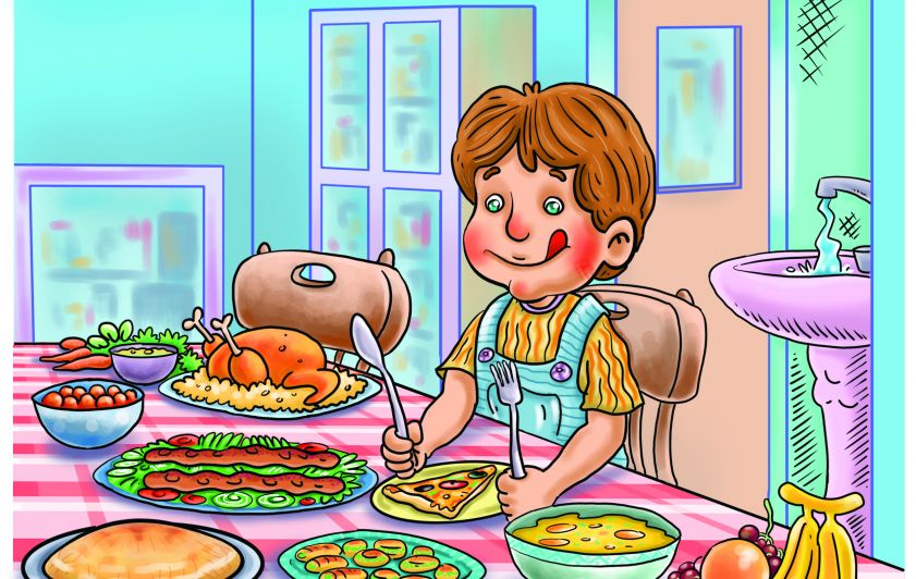 في بيت الجدة