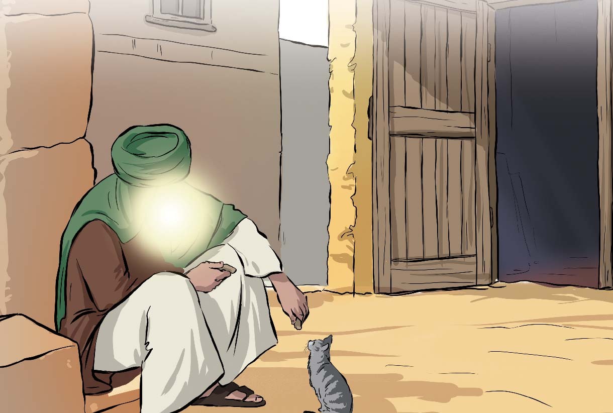 القطةُ الجائعة