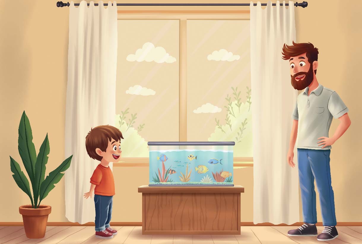 سليم والأسماك