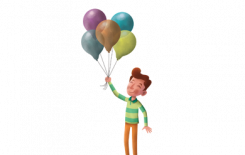 لون البالون أفتح