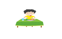 الأكل أثناء المشي